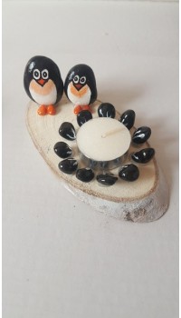 Mumluk Penguen Motifli