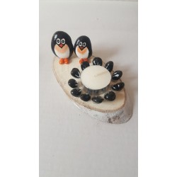 Mumluk Penguen Motifli