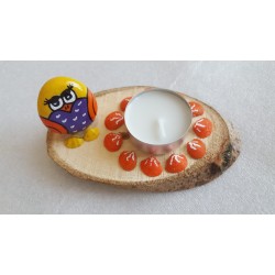 Mumluk Baykuş Motifli 