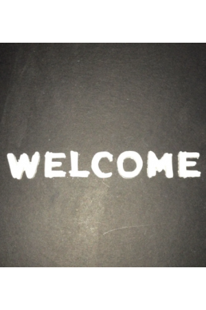 Harf Yazısı Welcome Küçük