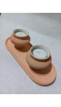 TABAKLI 2'Lİ FİJİ MUMLUK SET RANDOM