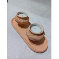 TABAKLI 2'Lİ FİJİ MUMLUK SET RANDOM
