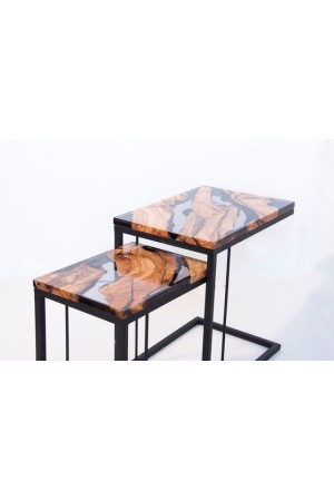 EPOKSİ ZİGON SEHPA TAKIMI EPOKSİ ZİGON SEHPA TAKIMI