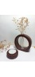Dekoratif Vazo, Cam Tüplü, ( Yuvarlak Model ) Chocolate Kahve Dekoratif Vazo, Cam Tüplü, ( Yuvarlak Model ) Chocolate Kahve
