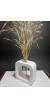 Minimal Vazo, Cam Tüplü ( Kare Model ) Dekoratif Beyaz Vazo Minimal Vazo, Cam Tüplü ( Kare Model ) Dekoratif Beyaz Vazo