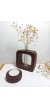 Minimal Vazo, Cam Tüplü ( Kare Model ) Dekoratif Chocolate Kahve Vazo Minimal Vazo, Cam Tüplü ( Kare Model ) Dekoratif Chocolate Kahve Vazo