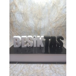 BEŞİKTAŞ Fanatik Taraftarına Özel Dekoratif Ev&Ofis Hediyelik Takım İsmi