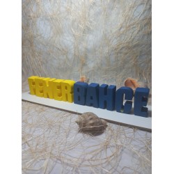 FENERBAHÇE Fanatik Taraftarına Özel Dekoratif Ev&Ofis Hediyelik Takım İsmi