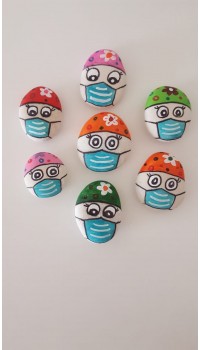 Magnet Maskeli Yüzler Beşli