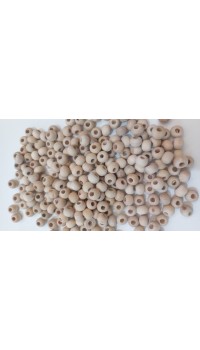 AHŞAP DOĞAL BONCUK 50 GR. 