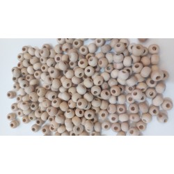 AHŞAP DOĞAL BONCUK 50 GR. 