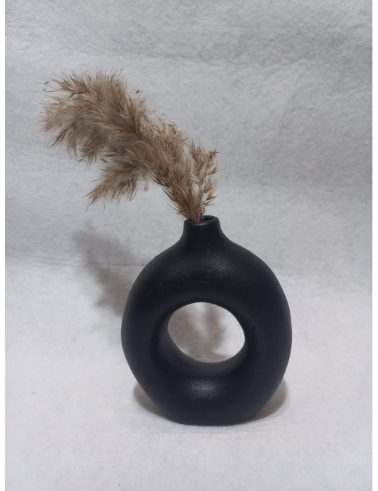 HALKA VAZO SİYAH HALKA VAZO SİYAH