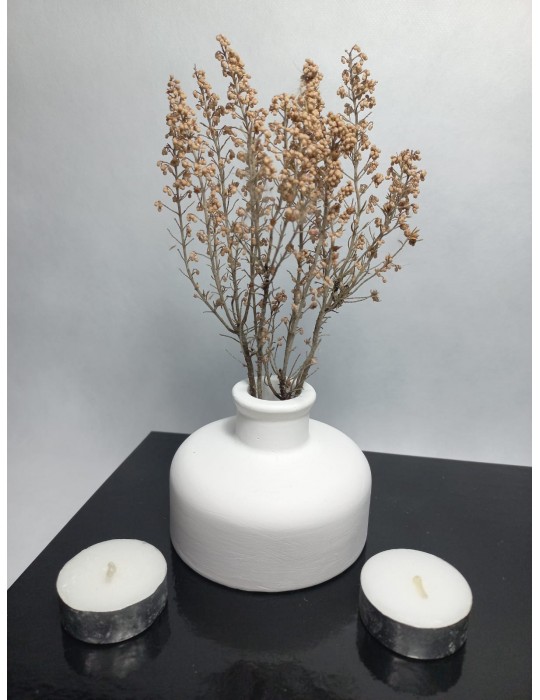 Şık Tasarım Beyaz Minimal Vazo, Masa ve Sehpa Üzeri, Dekoratif Aksesuar Şık Tasarım Beyaz Minimal Vazo, Masa ve Sehpa Üzeri, Dekoratif Aksesuar