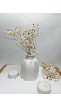 Dekoratif Minimal Vazo, Ev ve Ofis Hediyelik Aksesuar, Çiçeklik Beyaz Dekoratif Minimal Vazo, Ev ve Ofis Hediyelik Aksesuar, Çiçeklik Beyaz