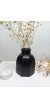 Dekoratif Minimal Vazo, Ev ve Ofis Hediyelik Aksesuar, Çiçeklik Siyah Dekoratif Minimal Vazo, Ev ve Ofis Hediyelik Aksesuar, Çiçeklik Siyah